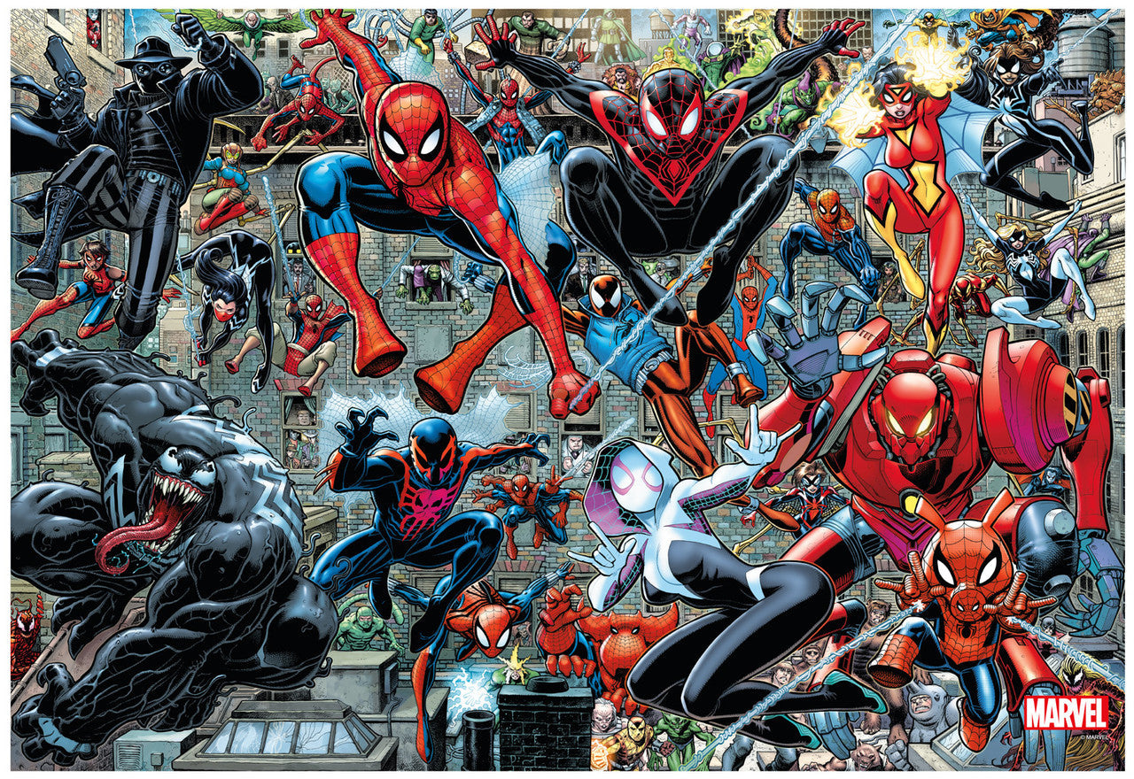 Marvel Spider-Verse 2000 Piece Jigsaw Puzzle for Puzzle Enthusiasts