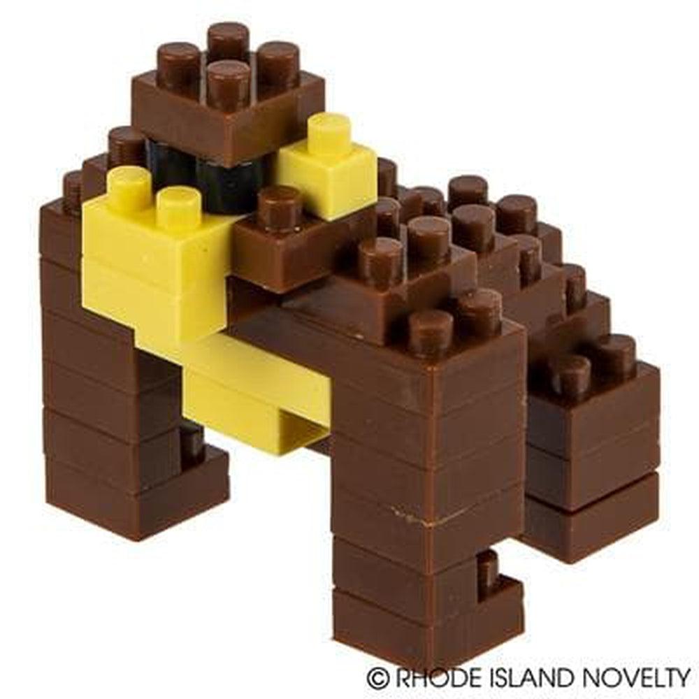 Mini Building Blocks Set - 37 Piece Orangutan Figurine Construction Toy