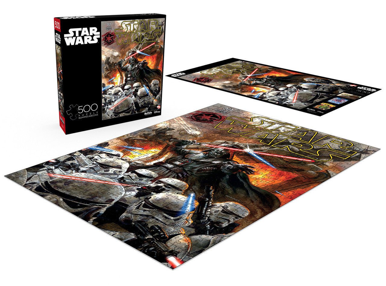 Star Wars: A 500-Piece Jigsaw Puzzle Depicting Darth Vader and the Imperial Army