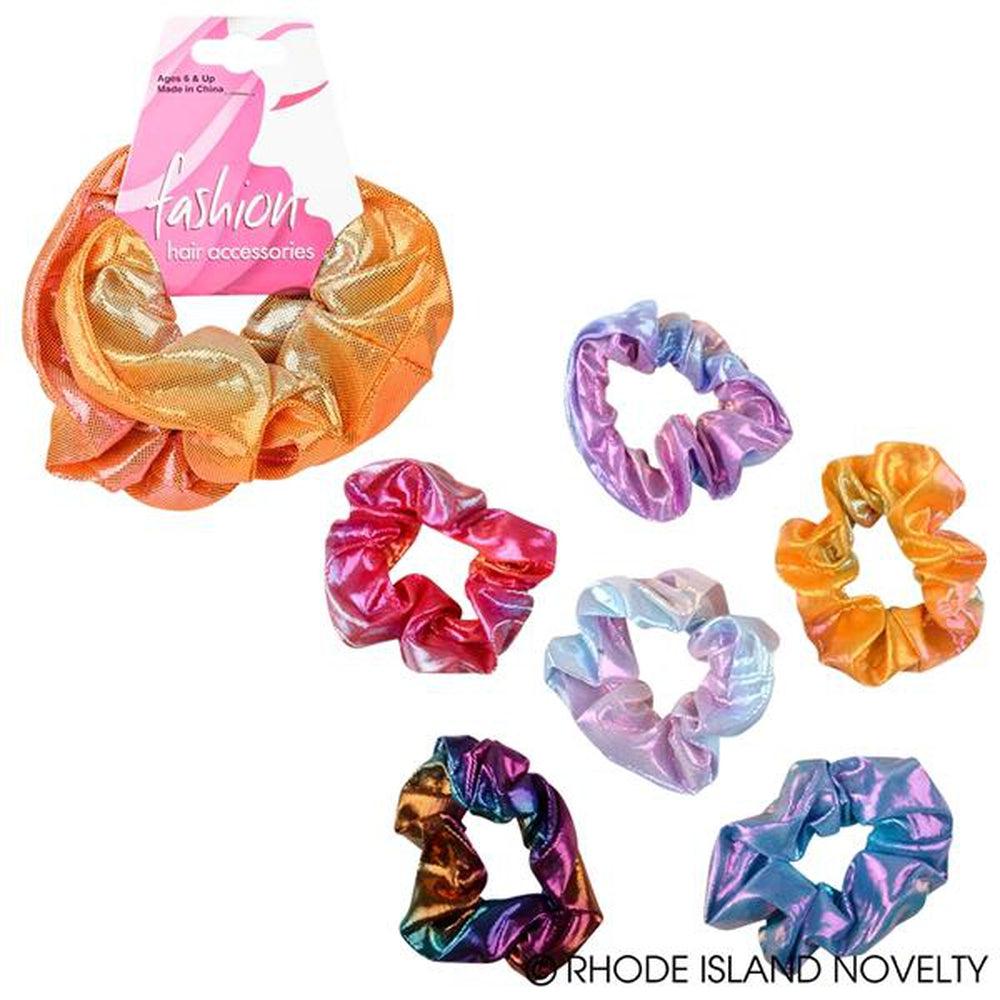 Fashionable Metallic Hair Accessories - Hair Scrunchies