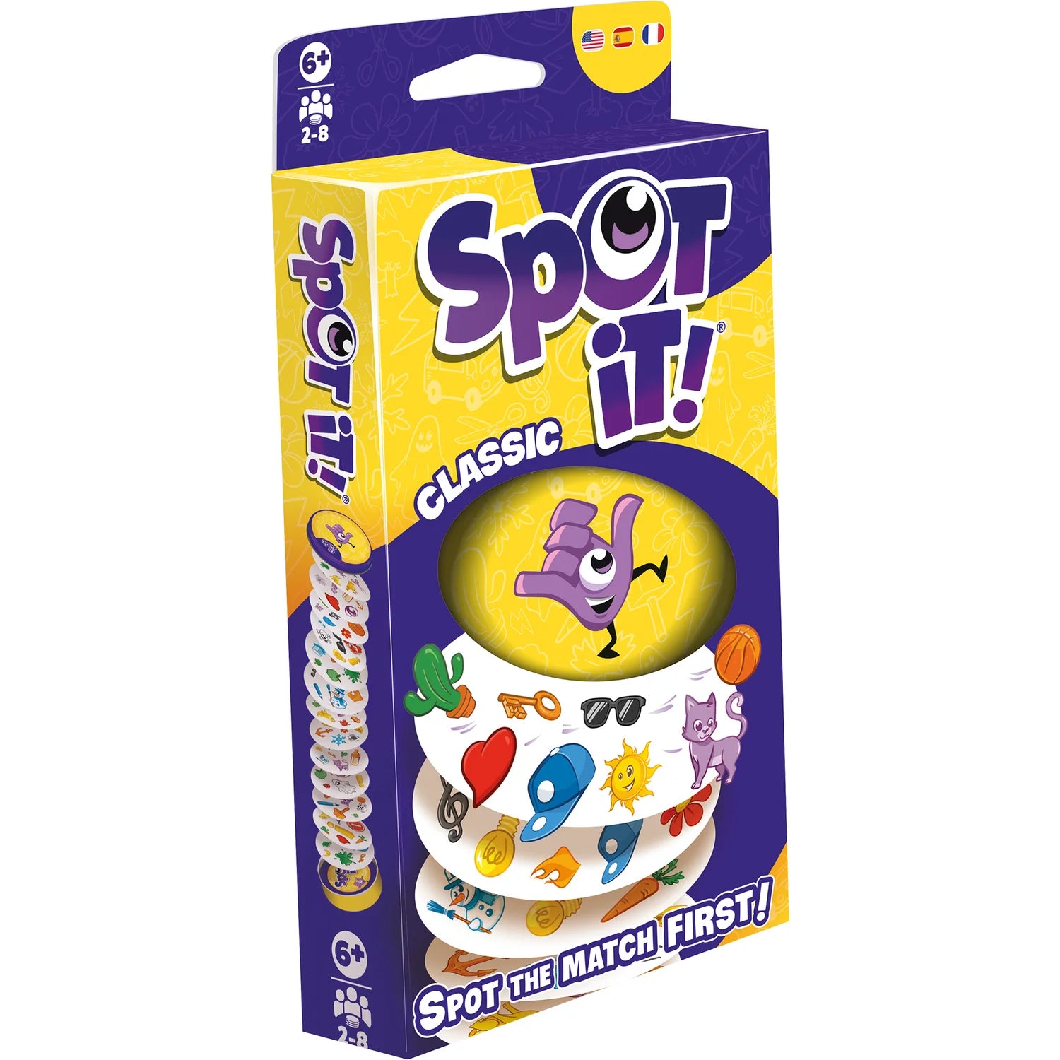 Spot It! Classic - A Lightning-Fast Symbol Matching Card Game