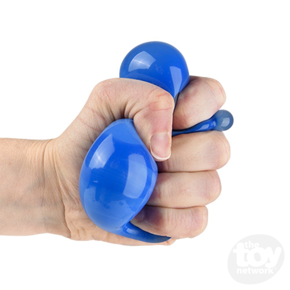 2.5-inch Squeezable Solar System-themed Sugar Ball Stress Toy