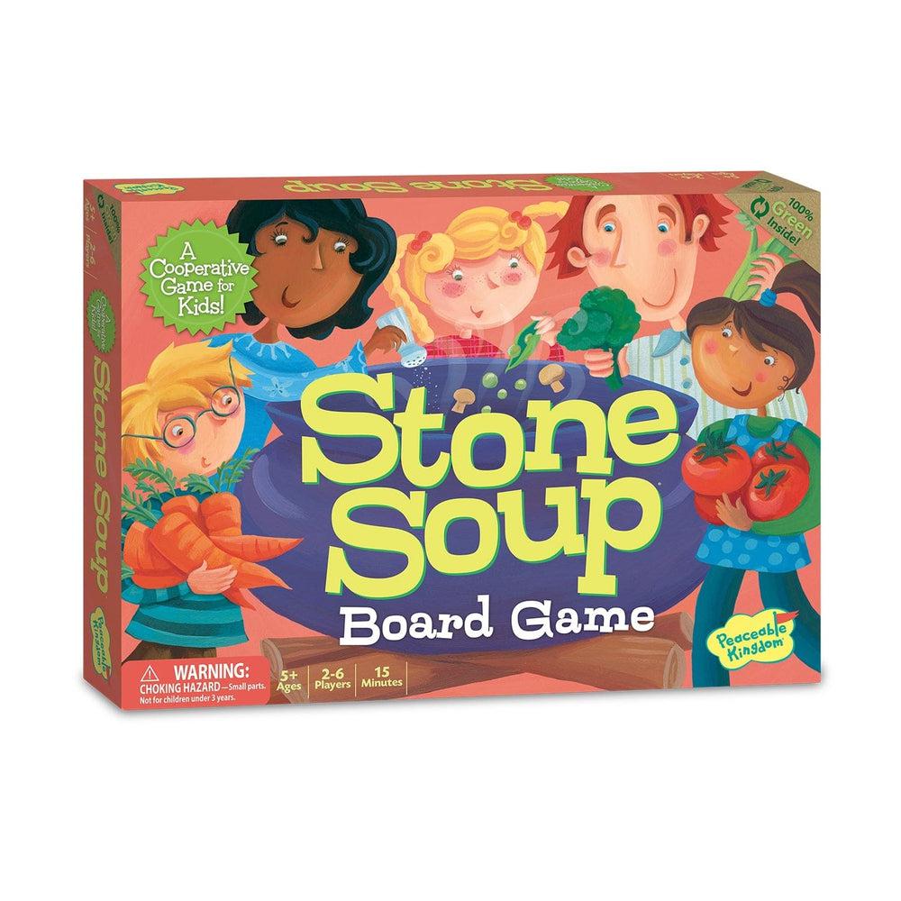 Cooperative Stone Soup Board Game for Kids