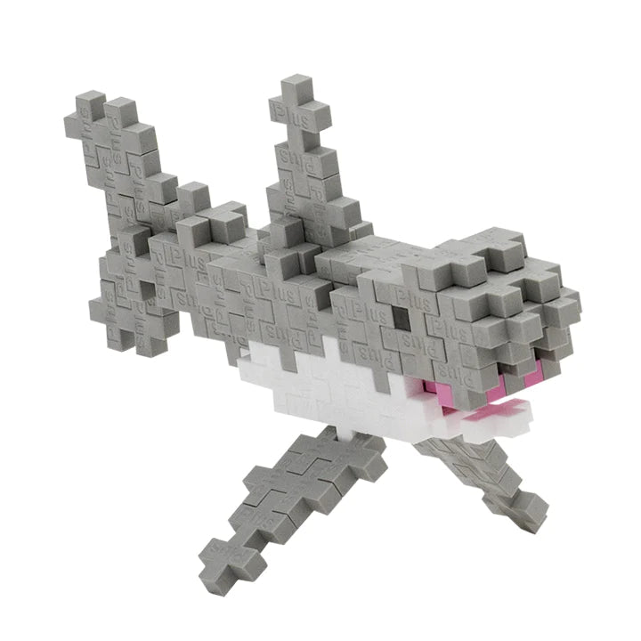 Plus-Plus Building Tube Set - Fascinating Shark Design