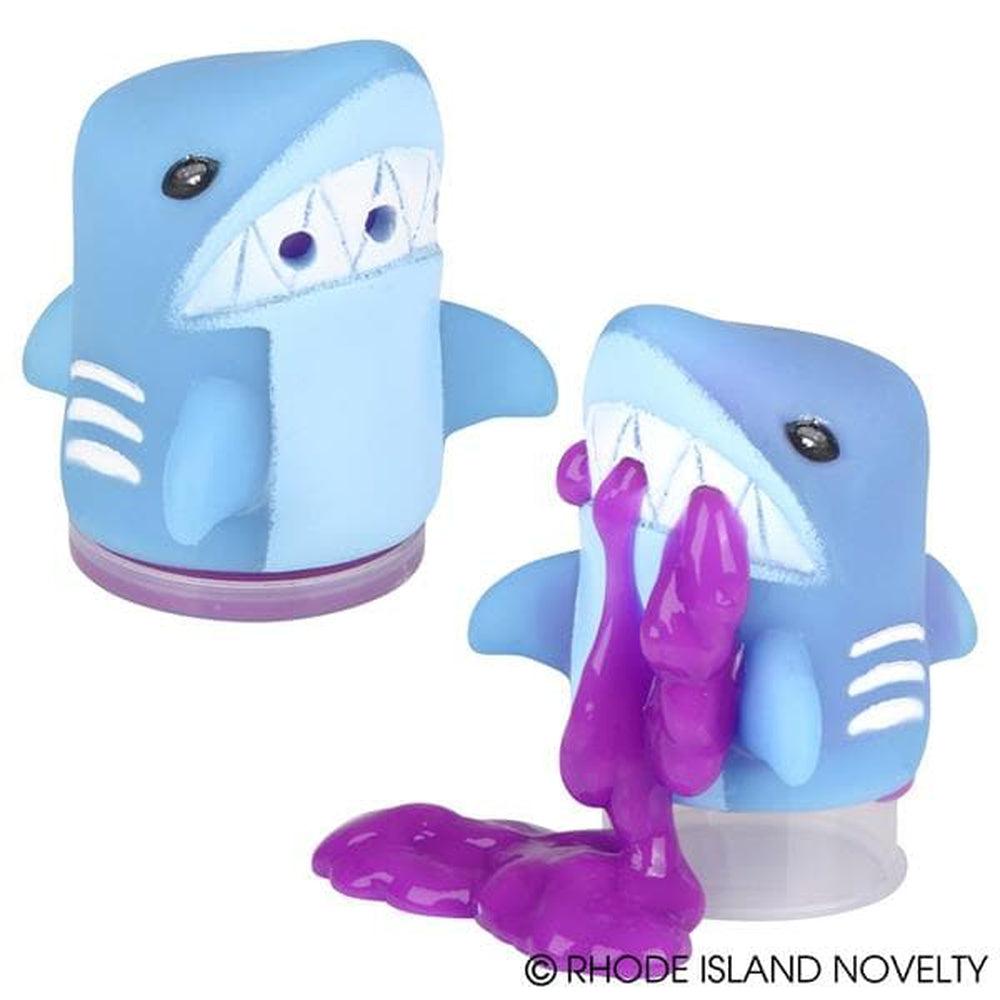 Three-piece Squeezable Shark Slime Toy