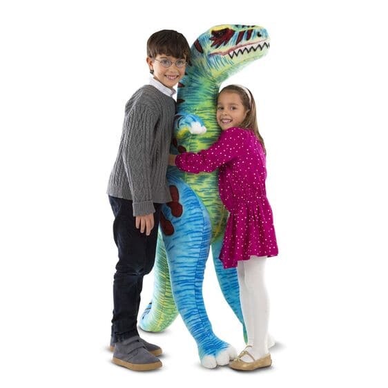 Enormous Lifelike T-Rex Dinosaur Stuffed Animal - A Gigantic and Multi - colored Plush Toy