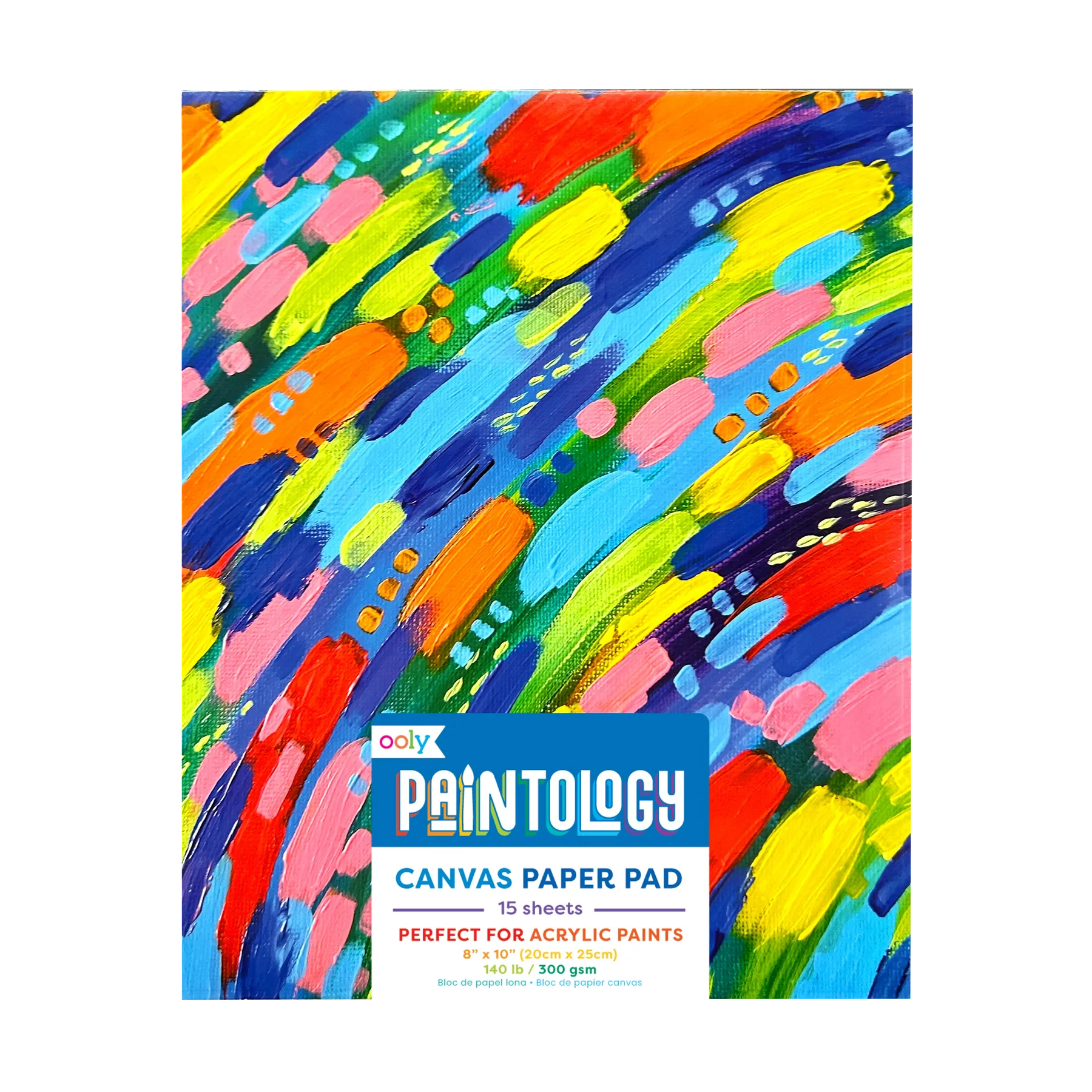 Paintology Premium Acrylic Painting Canvas Paper Pad with 15 Sheets