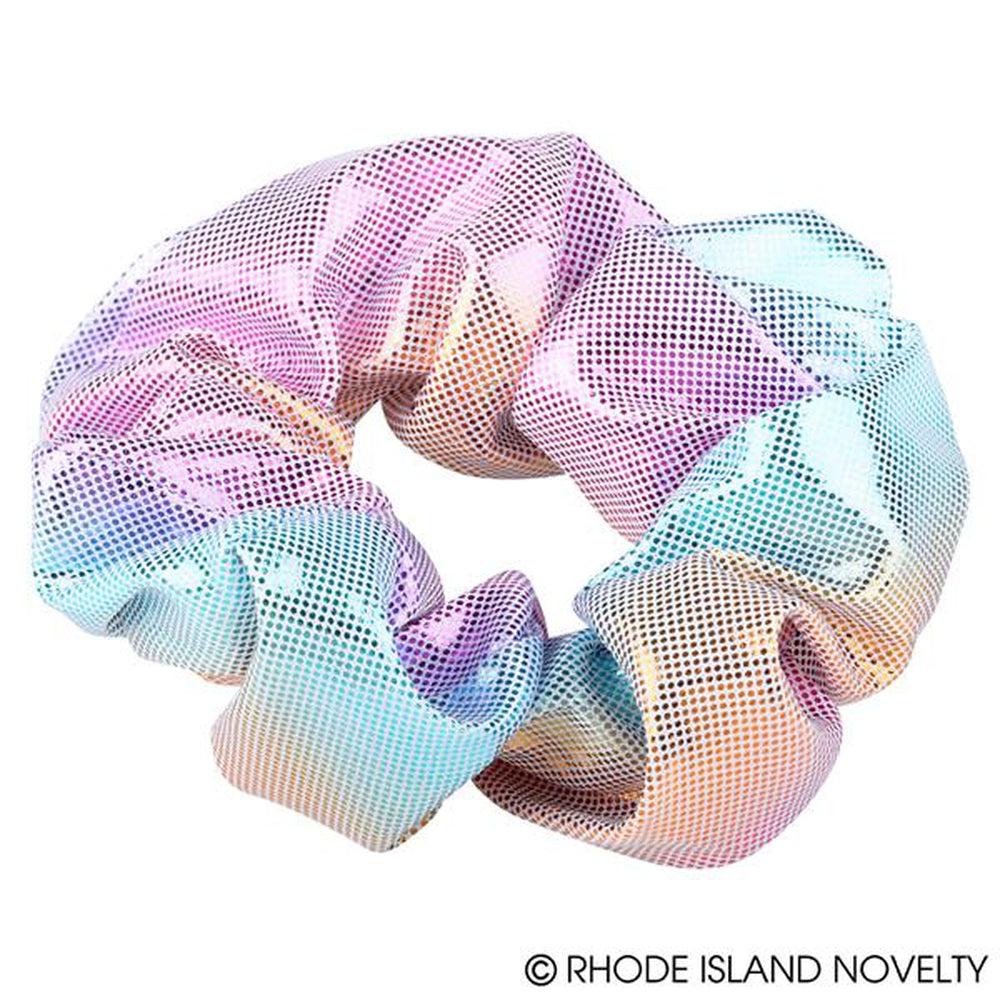 Fashionable Metallic Hair Accessories - Hair Scrunchies