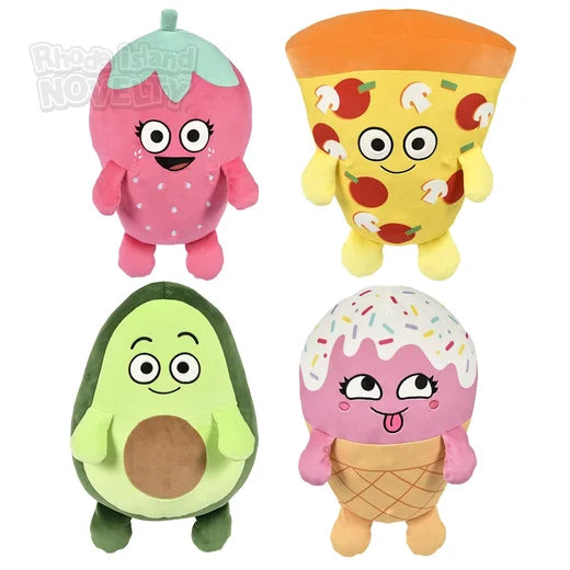 Huge 15-Inch Food-Inspired Squishy-Ishies Collectibles
