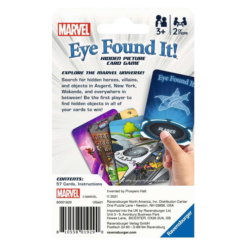 Marvel Eye-Catching Hidden Object Card Game for Fans