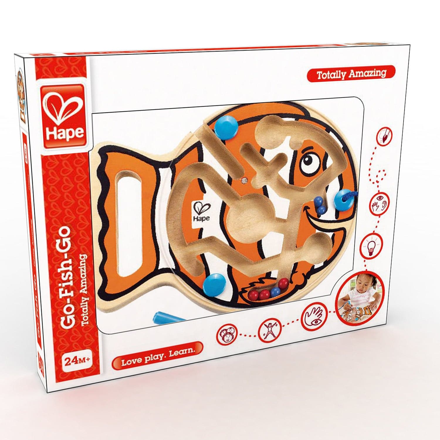 Go Fish Go - An Exciting Hand - held Magnetic Maze Game