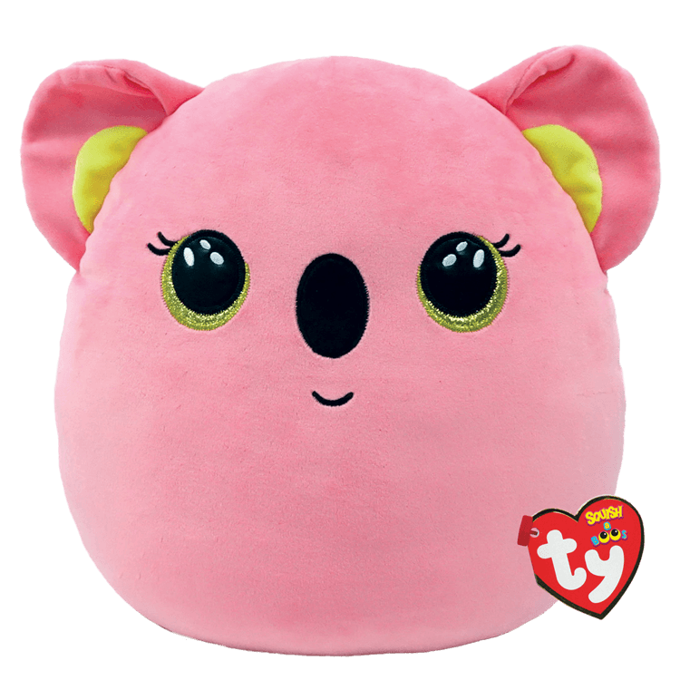 Soft and Huggable Squish A Boo Plush Toy - Poppy the Pink Koala