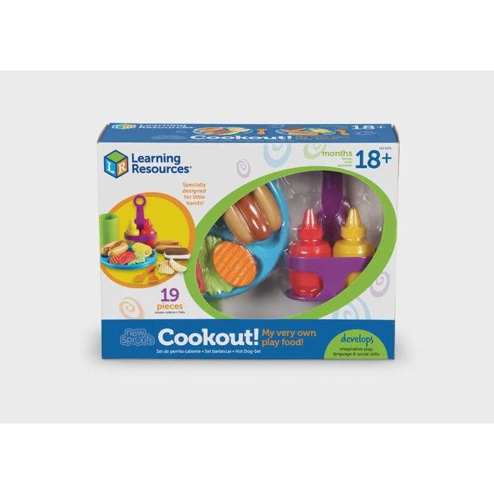 Fantastic New Sprouts Indoor and Outdoor Play Food Cookout Set