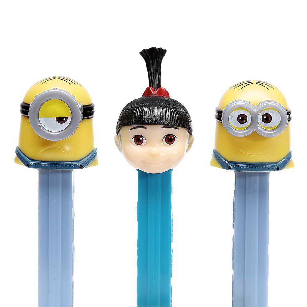 Despicable Me Minions Assorted Styles PEZ Blister Card Candy Dispenser