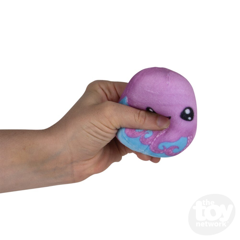 2.75-Inch Sugar Squeezable Plush Sea Life Toys