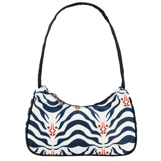 Star Wars Themed Ahsoka Tano Printed Polyester Shoulder Bag for Cosplay and Daily Use