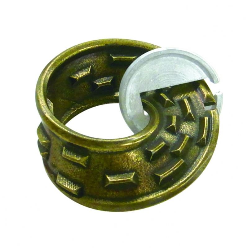 Hanayama High - Quality Cast Metal Brain Teaser Puzzle - Mobius - Difficulty Level 4