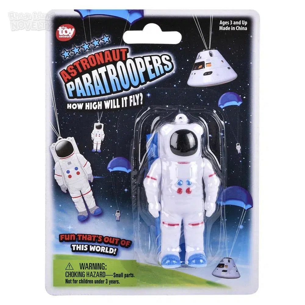 Three-piece Astronaut Paratrooper Toy Set