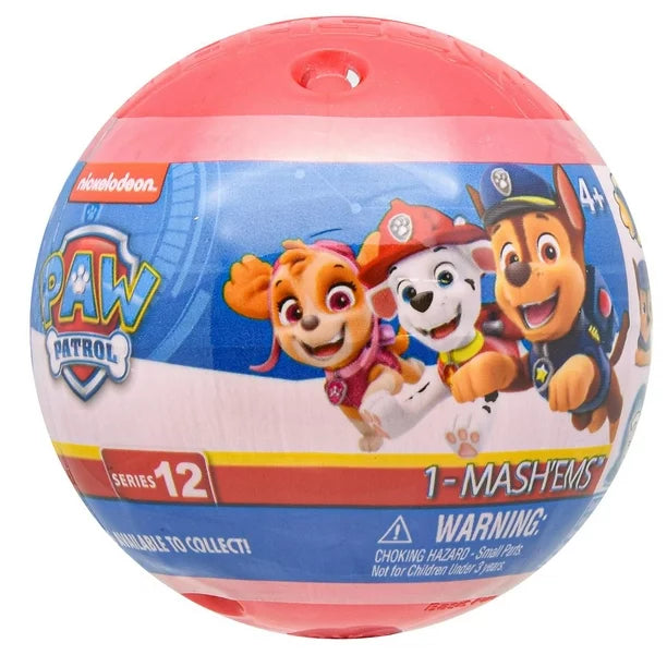 Collectible Paw Patrol Mash 'Ems with 6 Canine Characters