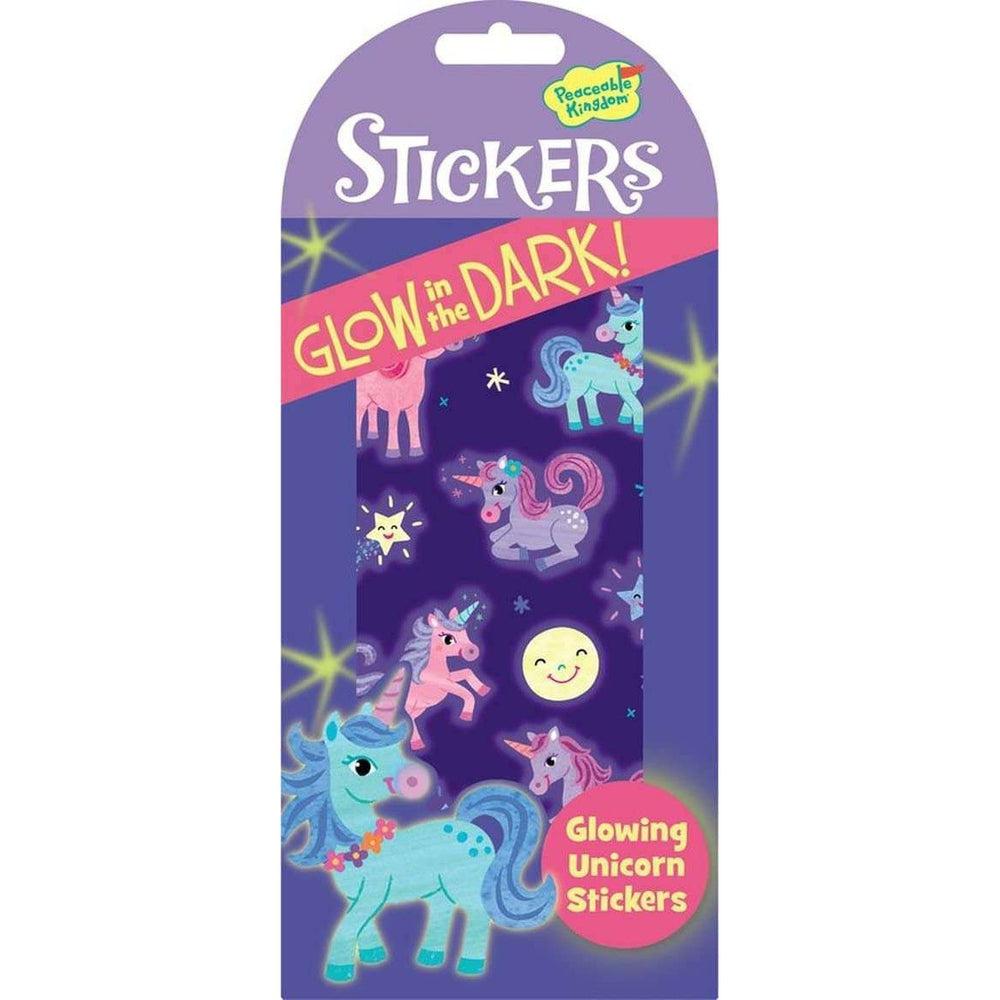 Unicorn-themed Glow-in-the-Dark Decorative Stickers