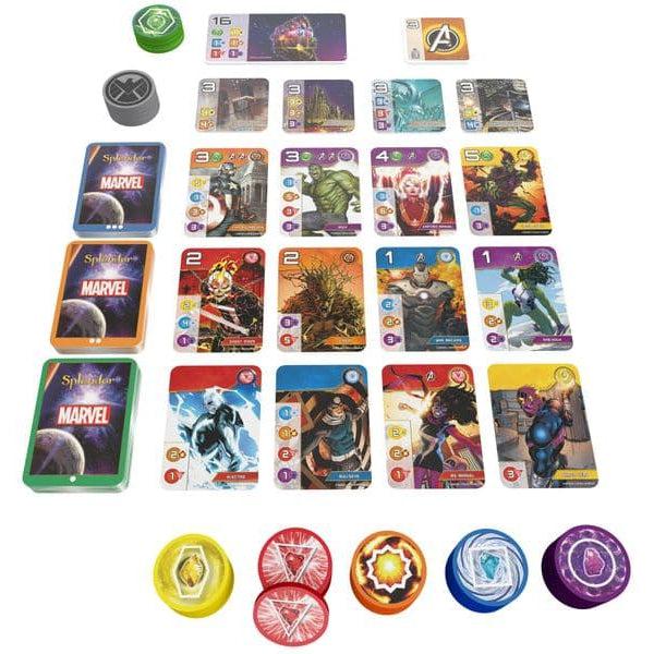 Marvel Themed Splendor Style Board Game for Exciting Family Fun