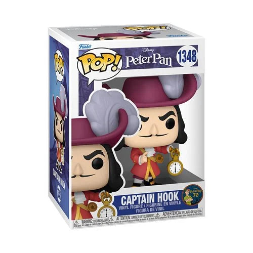 Peter Pan 70th Anniversary Commemorative Captain Hook Funko Pop Vinyl Collectible Figure