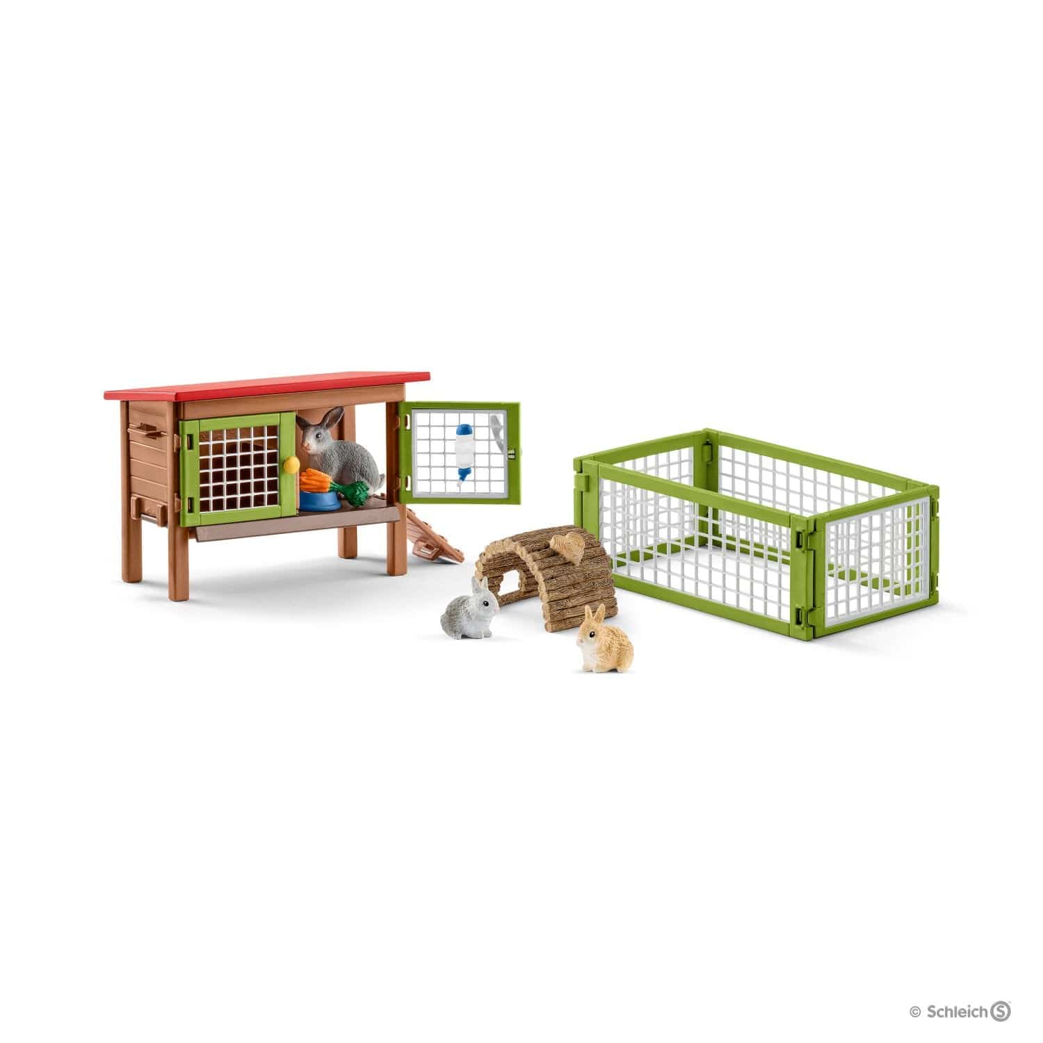 Spacious and Comfortable Rabbit Hutch for Baby Rabbits