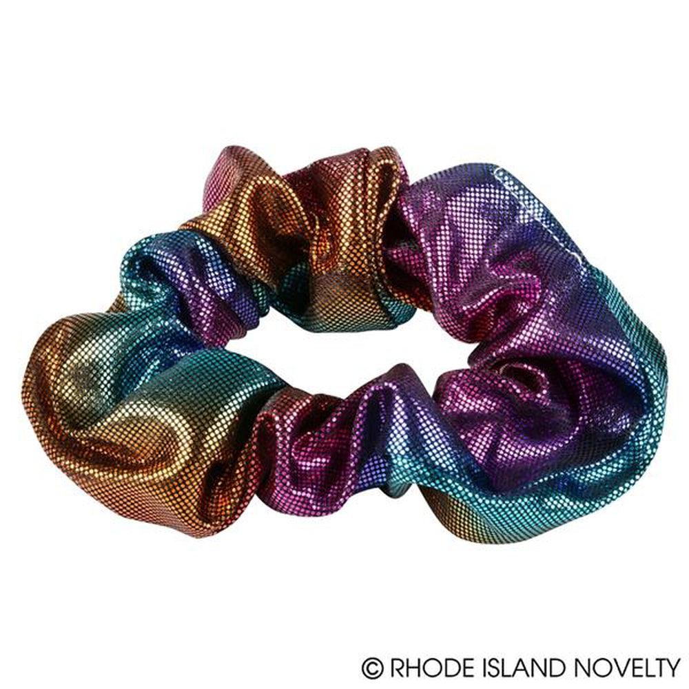 Fashionable Metallic Hair Accessories - Hair Scrunchies