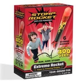 Stomp Rocket X-Treme: High - Flying, Kid - Powered Outdoor Rockets Soaring Up to 400 Feet