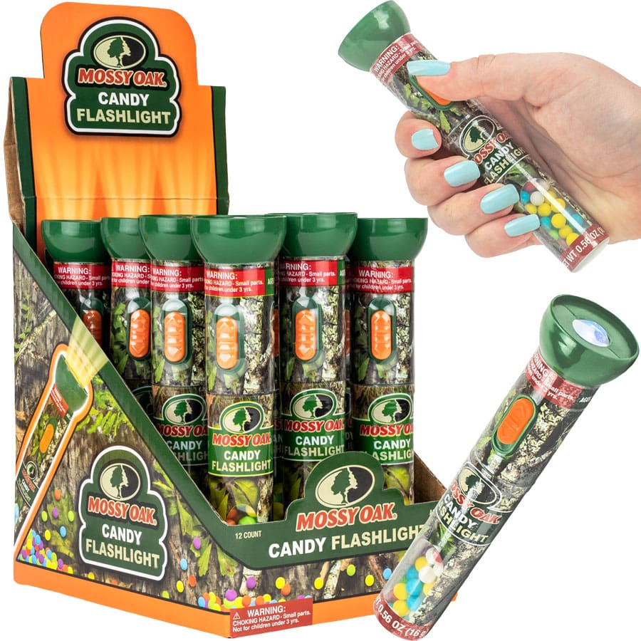 Single Mossy Oak Branded Candy-Infused Flashlight