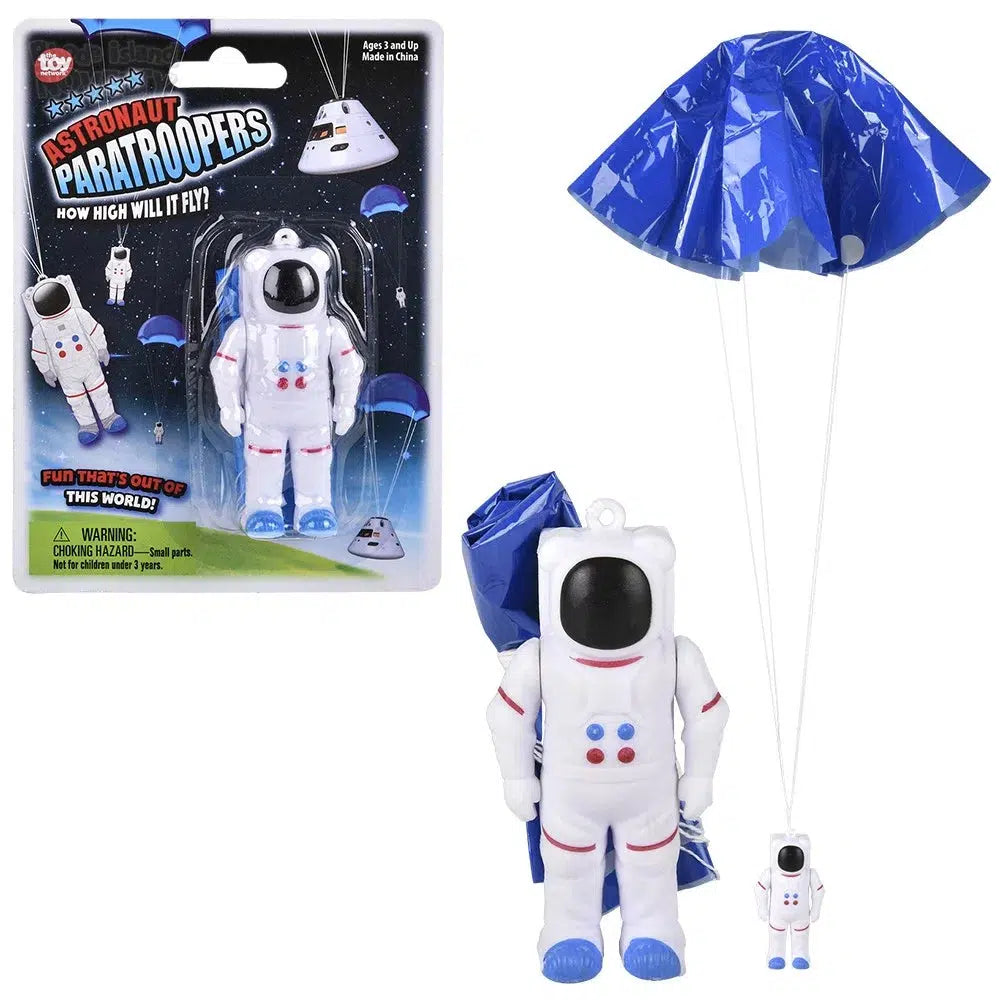 Three-piece Astronaut Paratrooper Toy Set