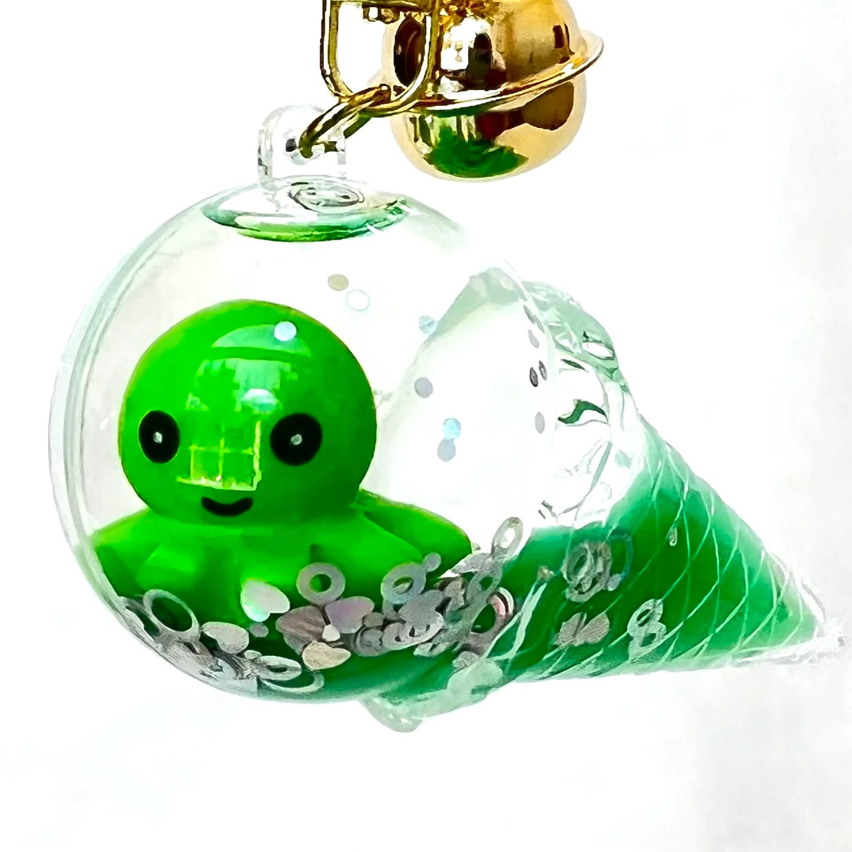 Fun - Colored Octopus Ice Cream Key Chain Floaty Charm