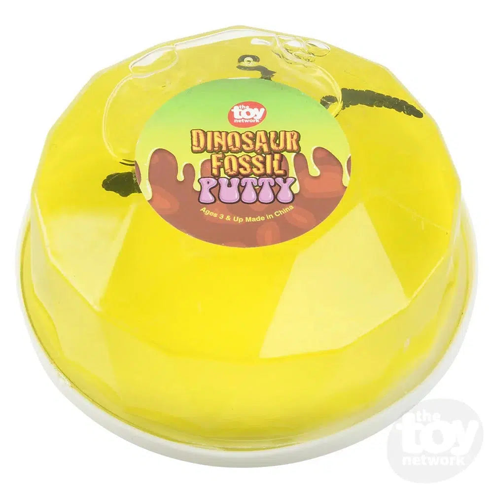 3.5 - inch Assorted Styles Dinosaur Fossil Putty for Kids