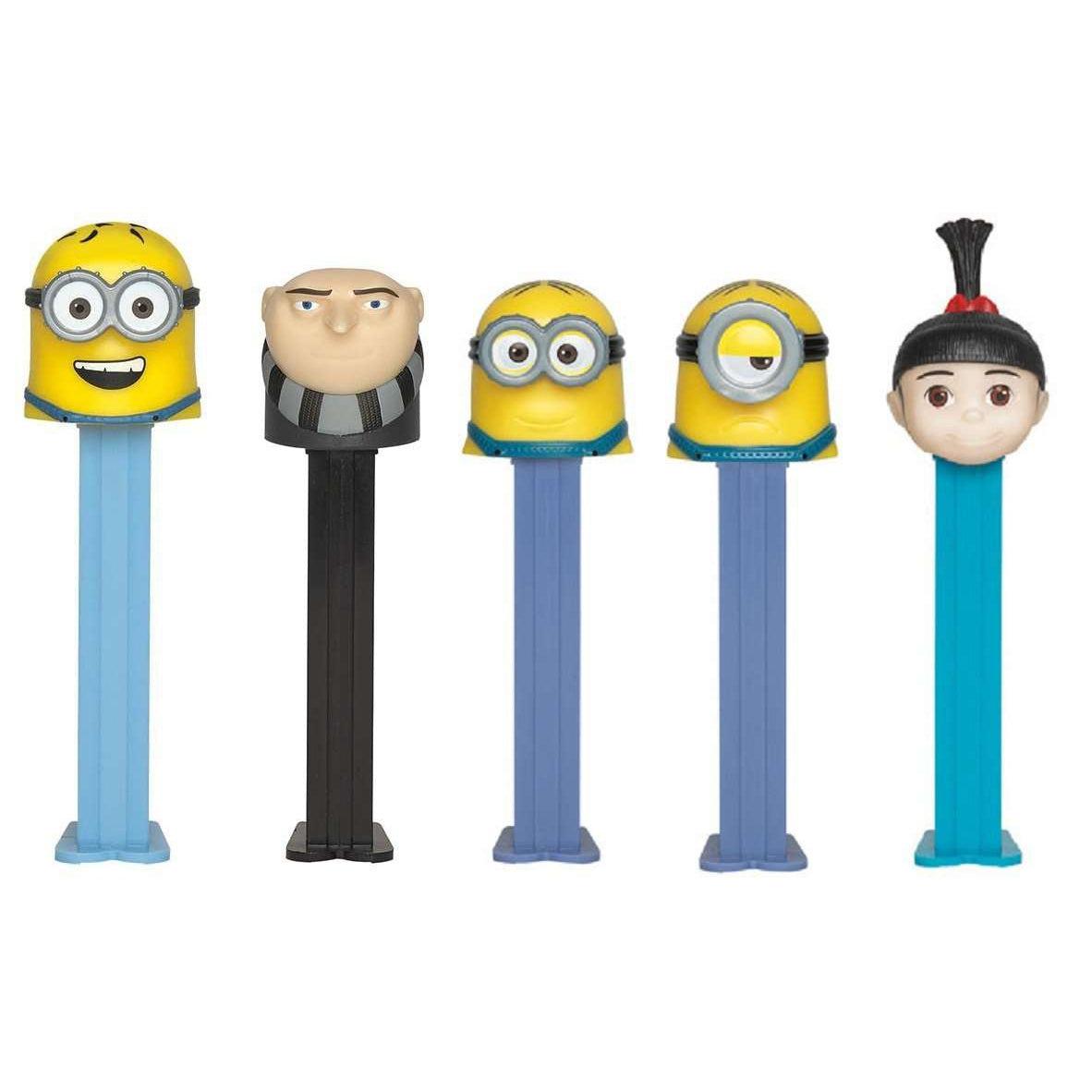 Despicable Me Minions Assorted Styles PEZ Blister Card Candy Dispenser