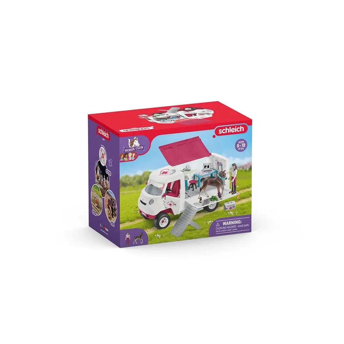 Horse Club Mobile Veterinary Playset Featuring a Hanoverian Foal