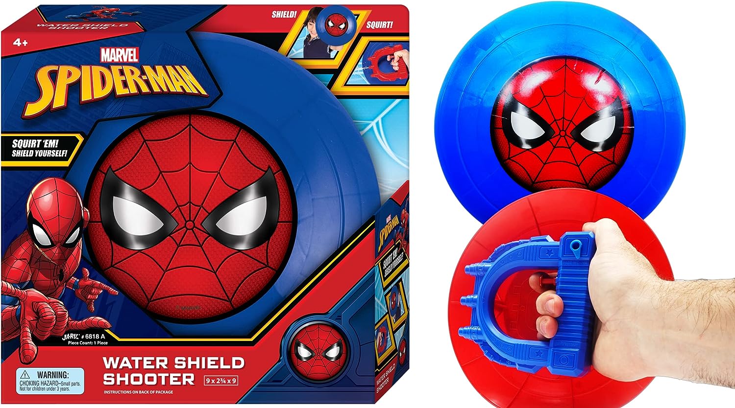 Awesome Marvel Spider - Man Water Shield Shooting Toy