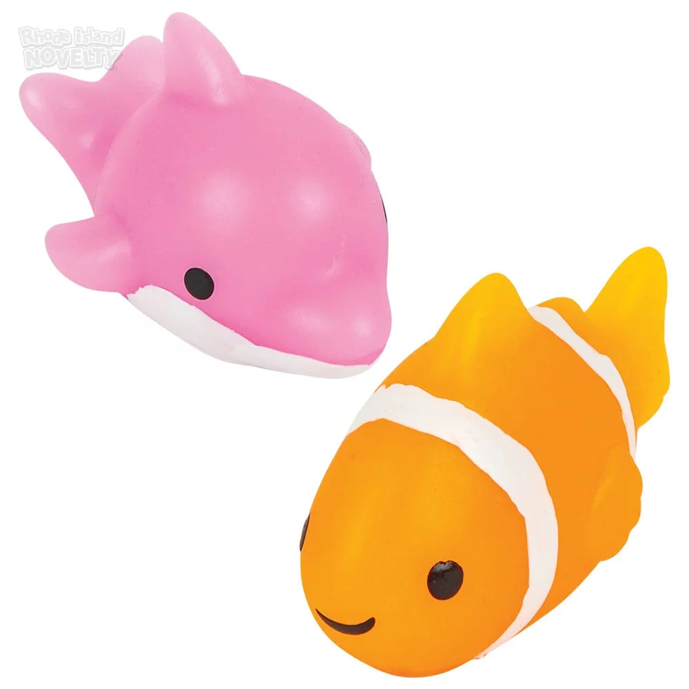 1.5-Inch Assorted Gummy Sea Life Animals - Irresistible Impulse Toys