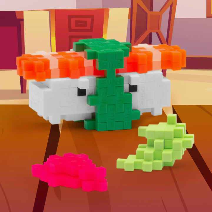 Plus-Plus Building Toy Tube - Sushi Set