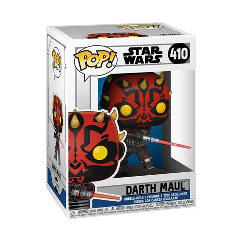 Star Wars: The Clone Wars Collectible Darth Maul with Lightsaber Funko Pop! Vinyl Action Figure