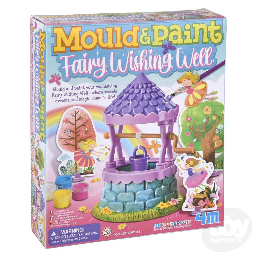 Mold and Paint Craft Kit - Enchanted Fairy Wishing Well