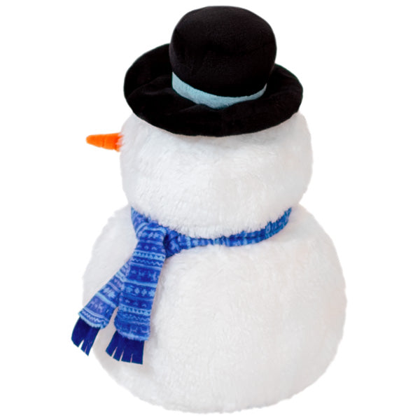 7-Inch Adorable Mini Squishable Snowman for Winter Fun