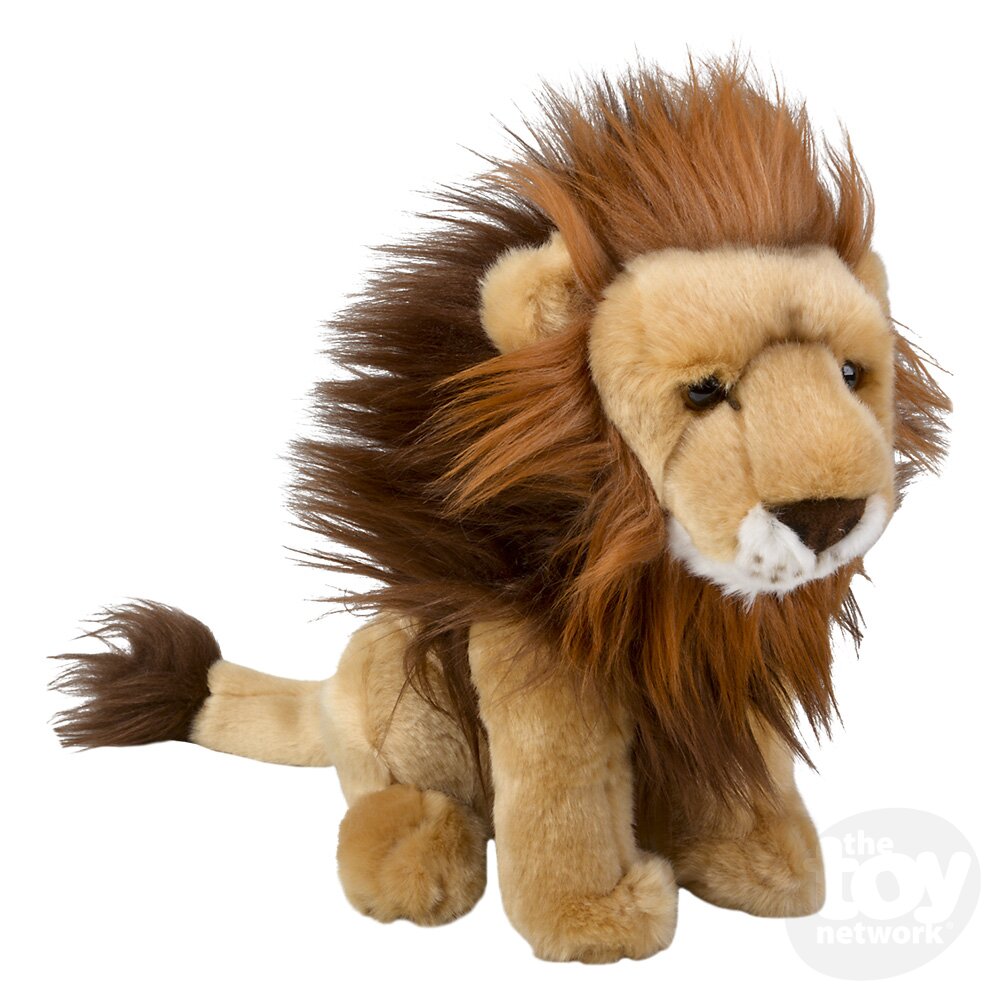 12-Inch Heirloom Soft and Furry Floppy Lion Toy