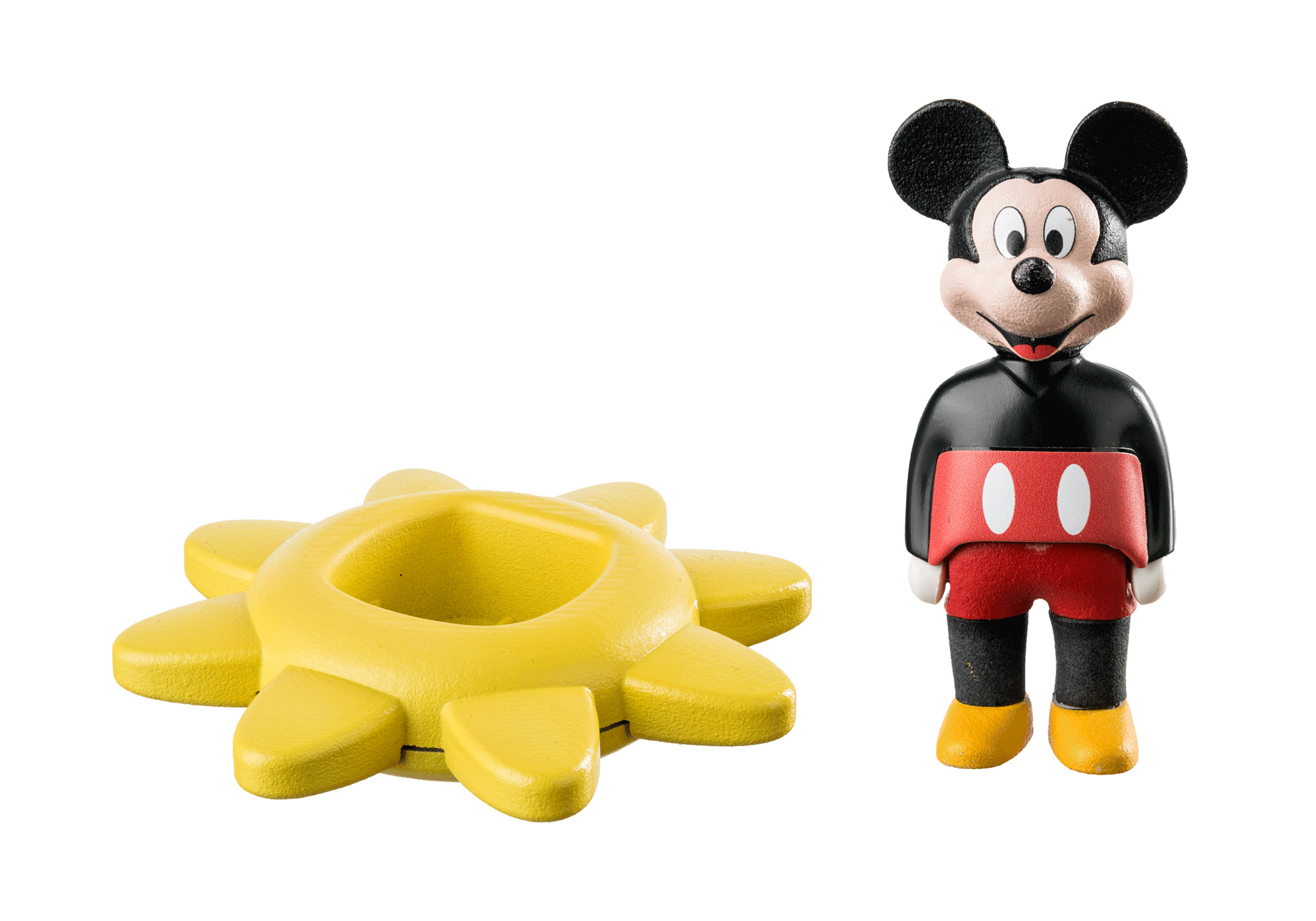 PLAYMOBIL 1.2.3 Disney Mickey Mouse Starter Set - Mickey's Rattling Spinning Sun Toy