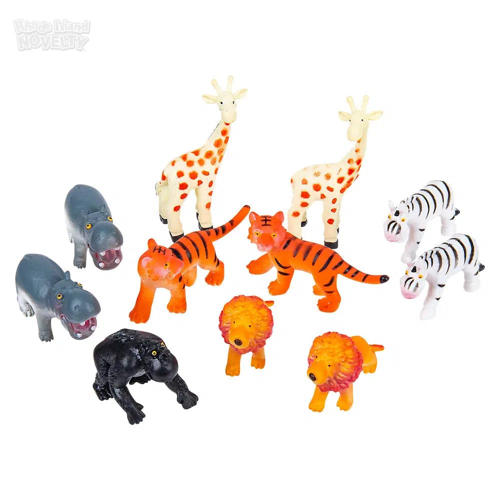 12-Piece Safari-Themed Kids Mesh Bag Play Set Ideal for Various Occasions