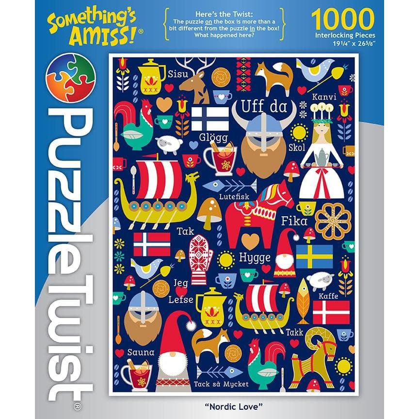 1000 - Piece Nordic - Inspired Puzzle Twist: A Creative Challenge
