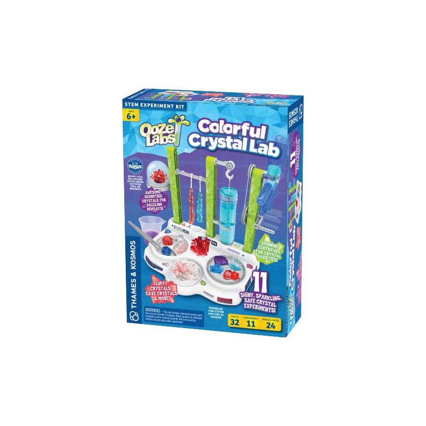Ooze Labs Colorful Crystal Growing Laboratory Set - An Ideal Kit for Crystal Exploration