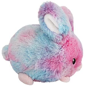 Cute Mini Cotton Candy Bunny Squishables - Set of 7