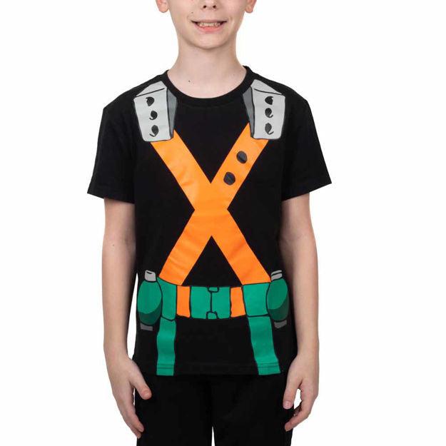 My Hero Academia Youth Cosplay Short Sleeve Tee Featuring Katsuki Bakugo