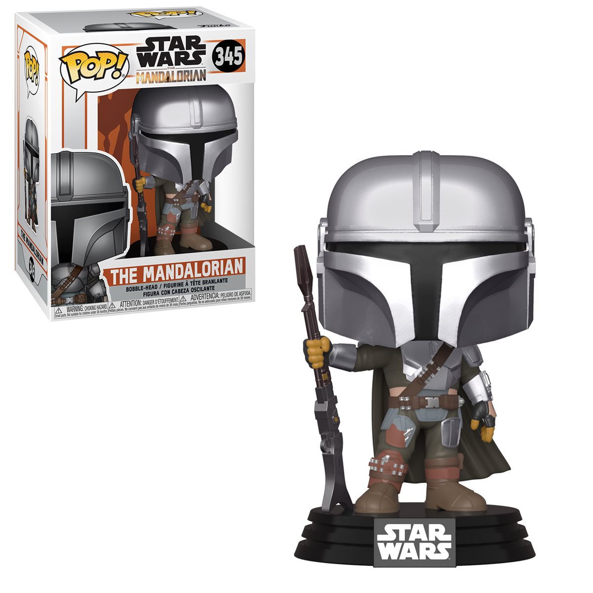 Star Wars: The Mandalorian - Highly Collectible Funko Pop! Vinyl Figure of The Mandalorian