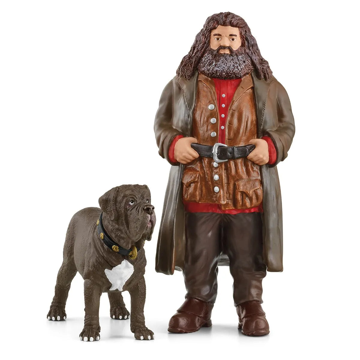Gentle Hagrid and His Mild - Looking Dog Fang from Harry Potter
